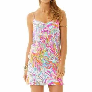 Lily Pulitzer multi color silk dress